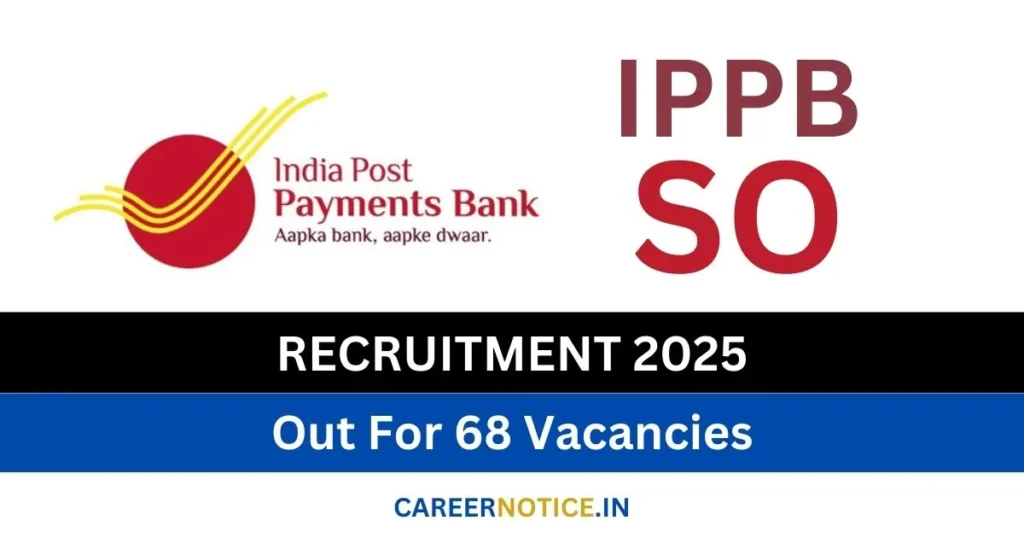 IPPB SO Recruitment