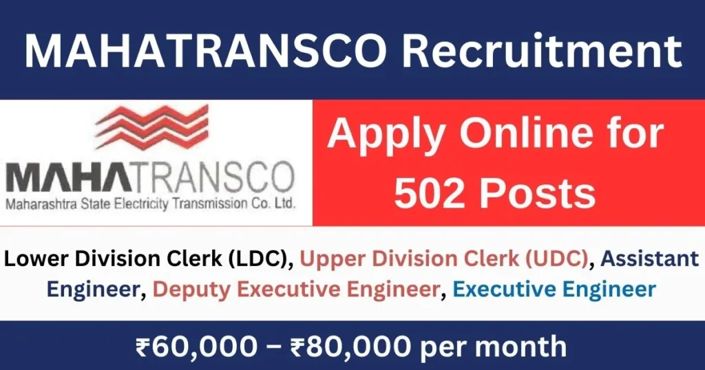 MAHATRANSCO Recruitment 2025